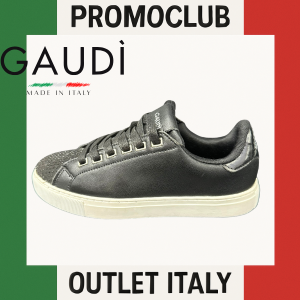 Дамски кецове Gaudì,черни, еко кожа, номер 36,Италия